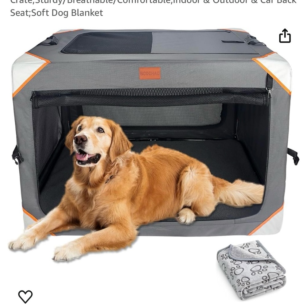 Collapsible Dog Crate XL